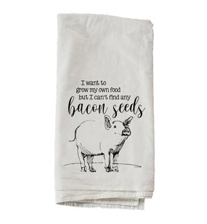 Bacon Seeds Towel